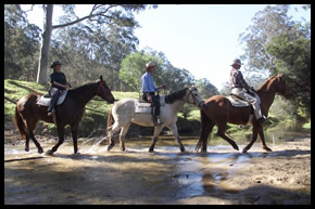 Crossing the creeks