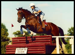 Laura Masterton and 'Radical'  competing Pre-Novice eventing