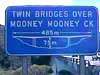 Sign on Freeway