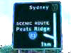 Sign on Freeway
