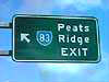 Sign on Freeway